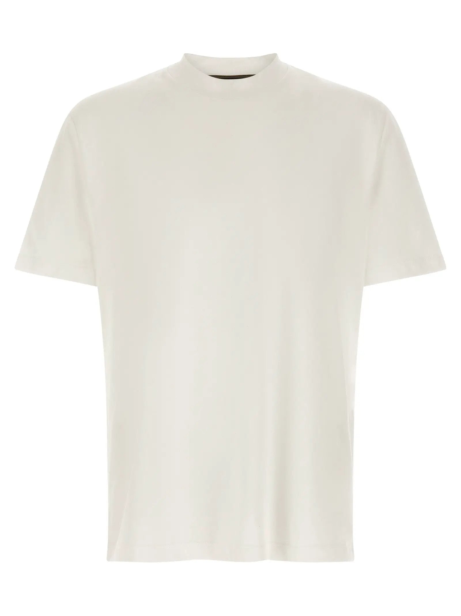 Brioni White Cotton T-Shirt