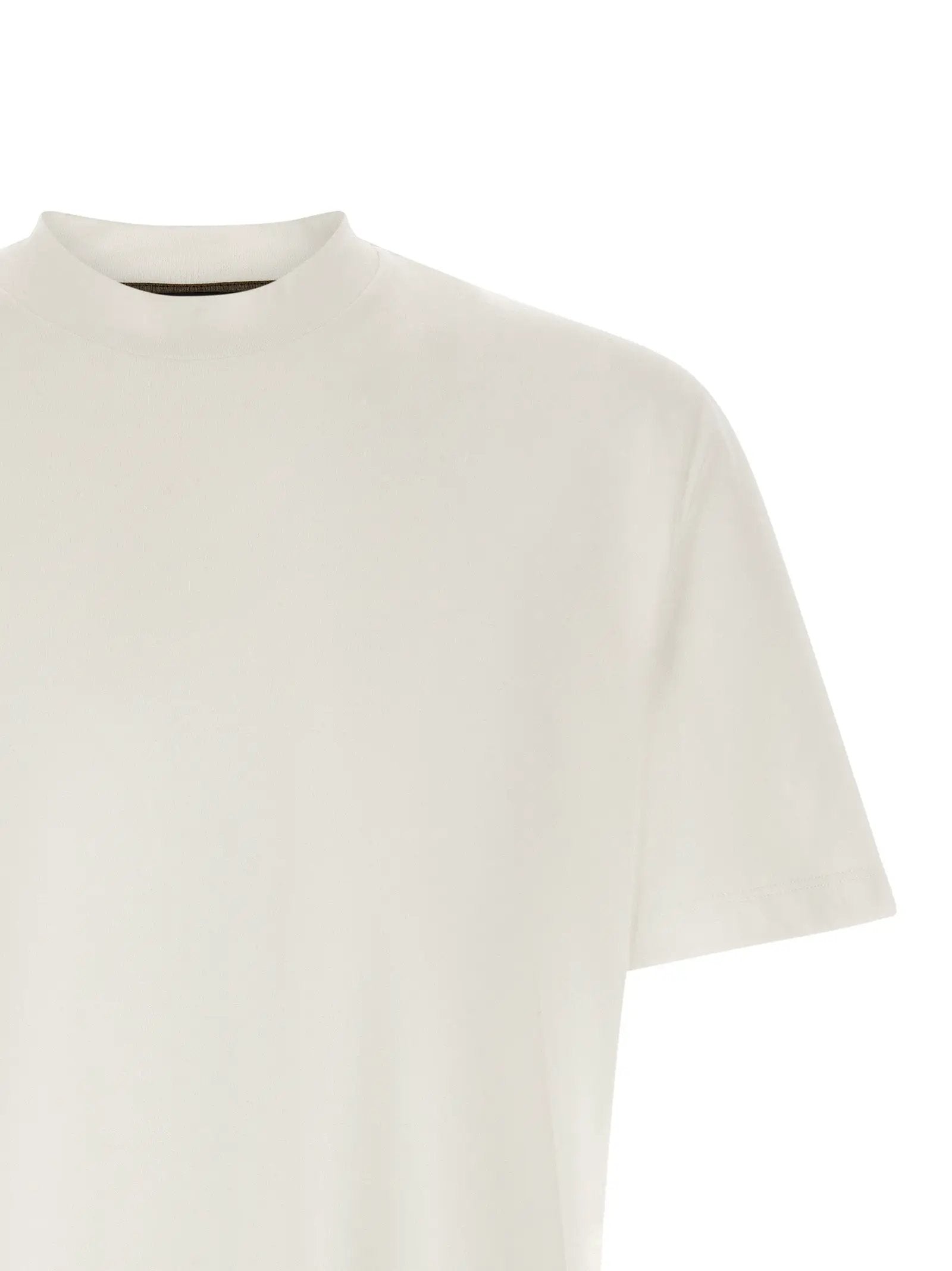 Brioni White Cotton T-Shirt