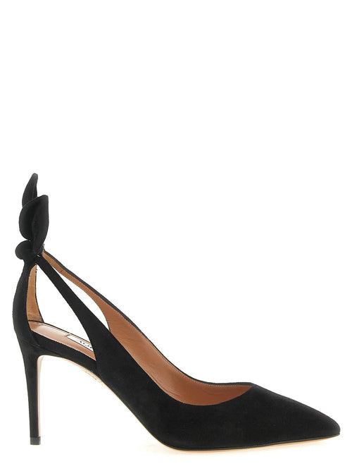 Aquazzura Aquazzura Black Calfskin High Heel Pumps
