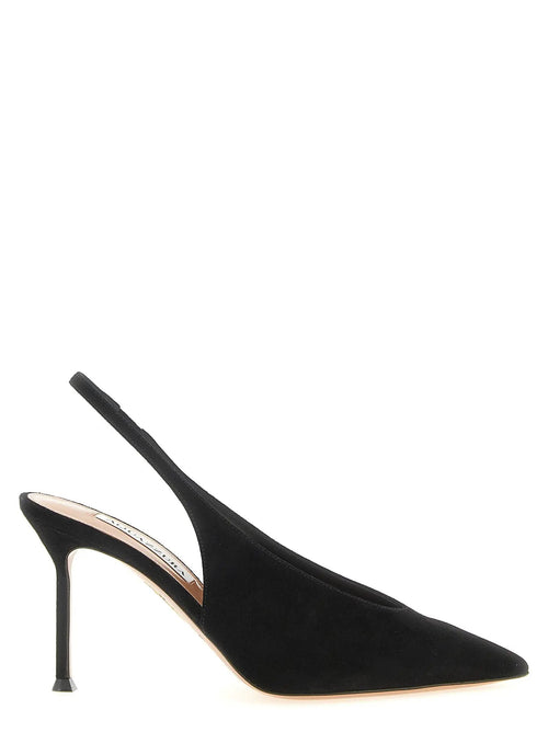 Aquazzura Aquazzura Black Calfskin High Heel Pumps
