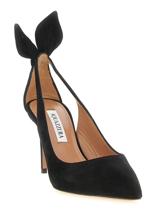 Aquazzura Aquazzura Black Calfskin High Heel Pumps