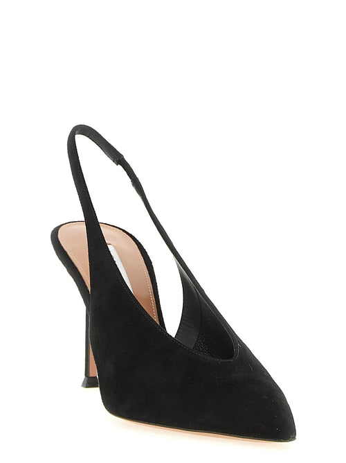 Aquazzura Aquazzura Black Calfskin High Heel Pumps