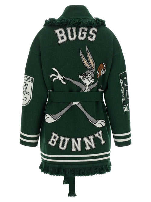 Cardigan Alanui Bicolore en Laine Vierge