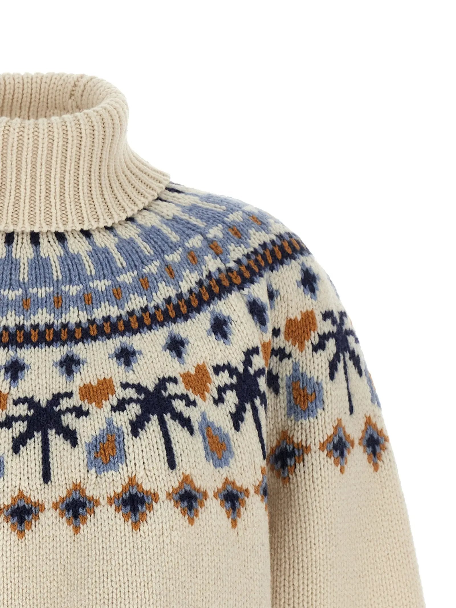 Alanui Multicolor Virgin Wool Cardigan