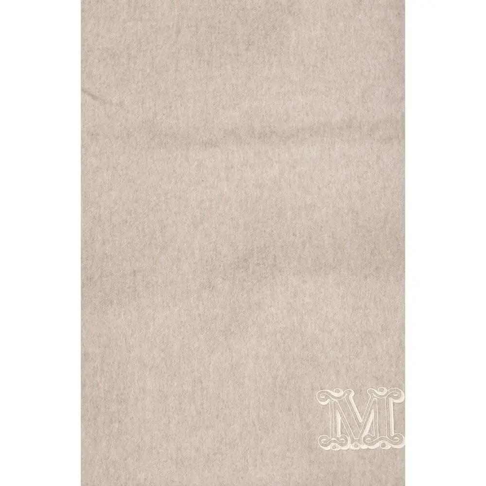 Max Mara Beige Cashmere Scarf