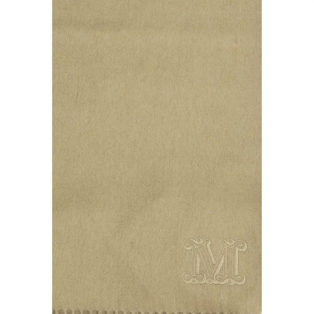 Max Mara Max Mara Beige Cashmere Scarf