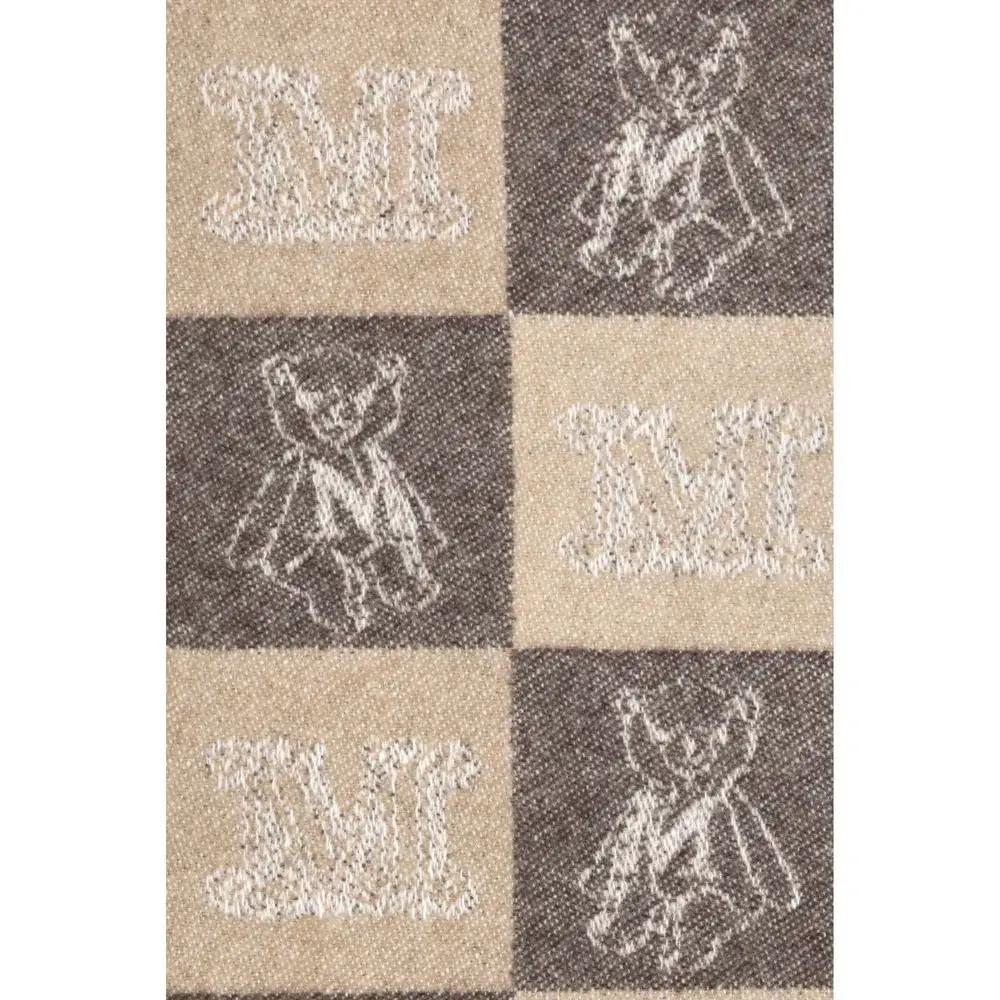 Max Mara Beige Cashmere Scarf