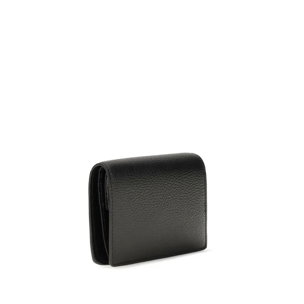 Vivienne Westwood Vivienne Westwood Black Calf Leather Bos Taurus Wallet