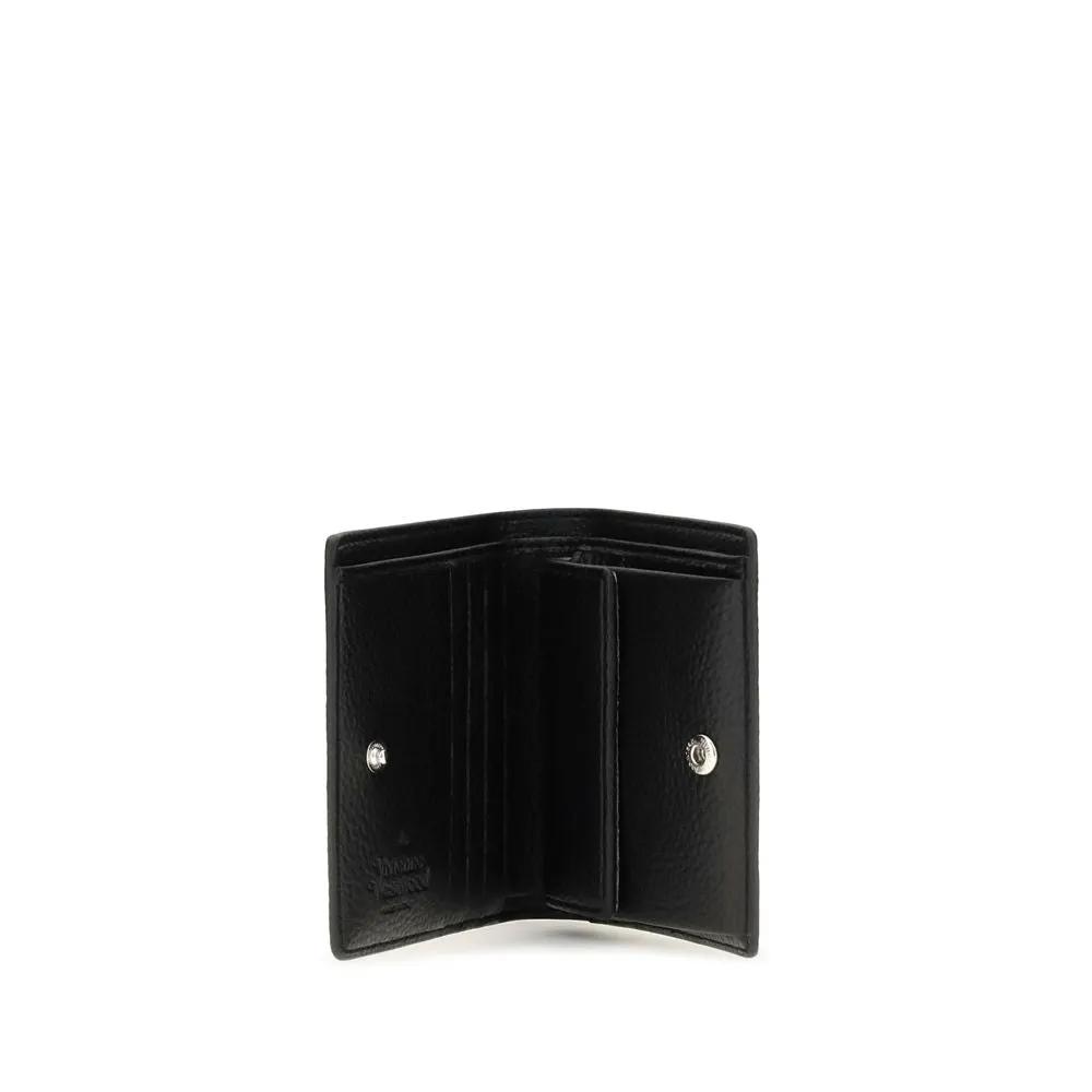 Vivienne Westwood Vivienne Westwood Black Calf Leather Bos Taurus Wallet
