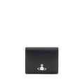 Vivienne Westwood Vivienne Westwood Black Calf Leather Bos Taurus Wallet
