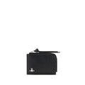 Vivienne Westwood Black Calf Leather Bos Taurus Wallet