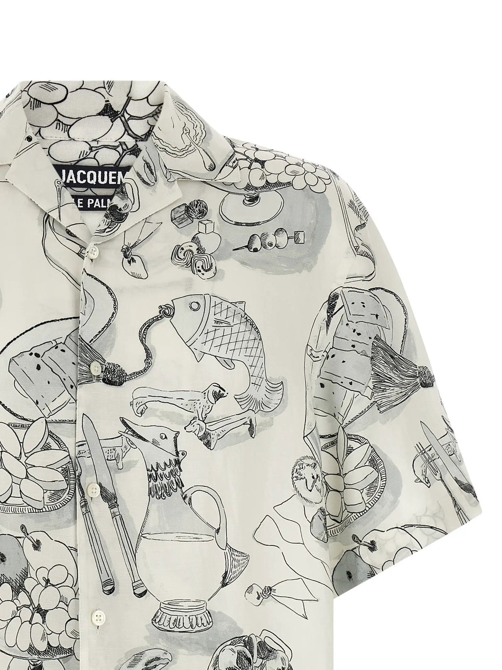 Jacquemus Bicolor Viscose Blouse