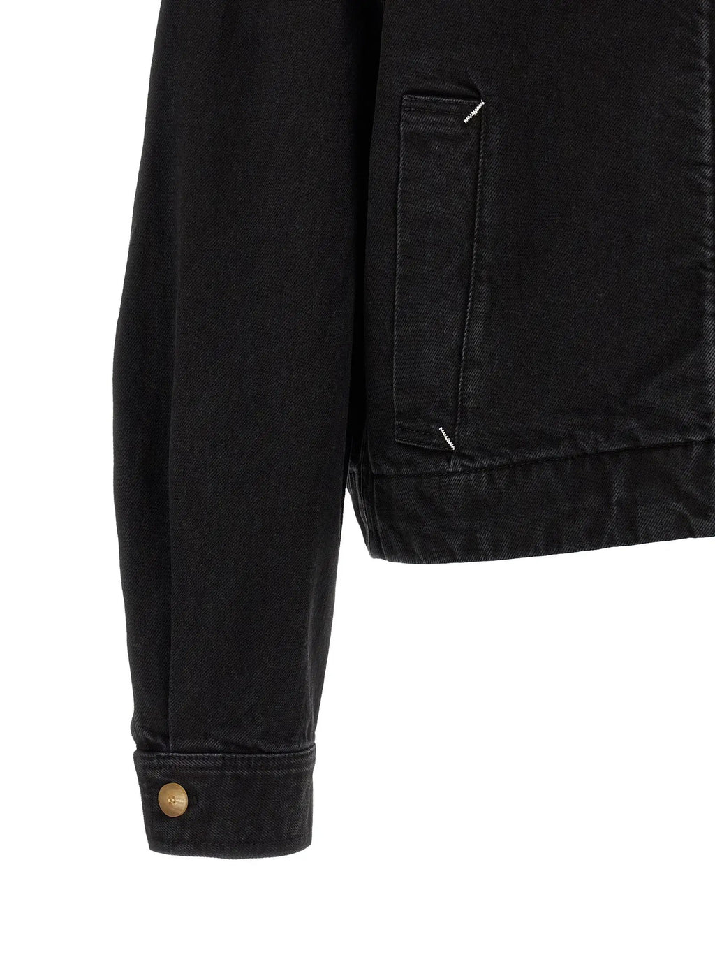 Jacquemus Black Cotton Denim Jacket