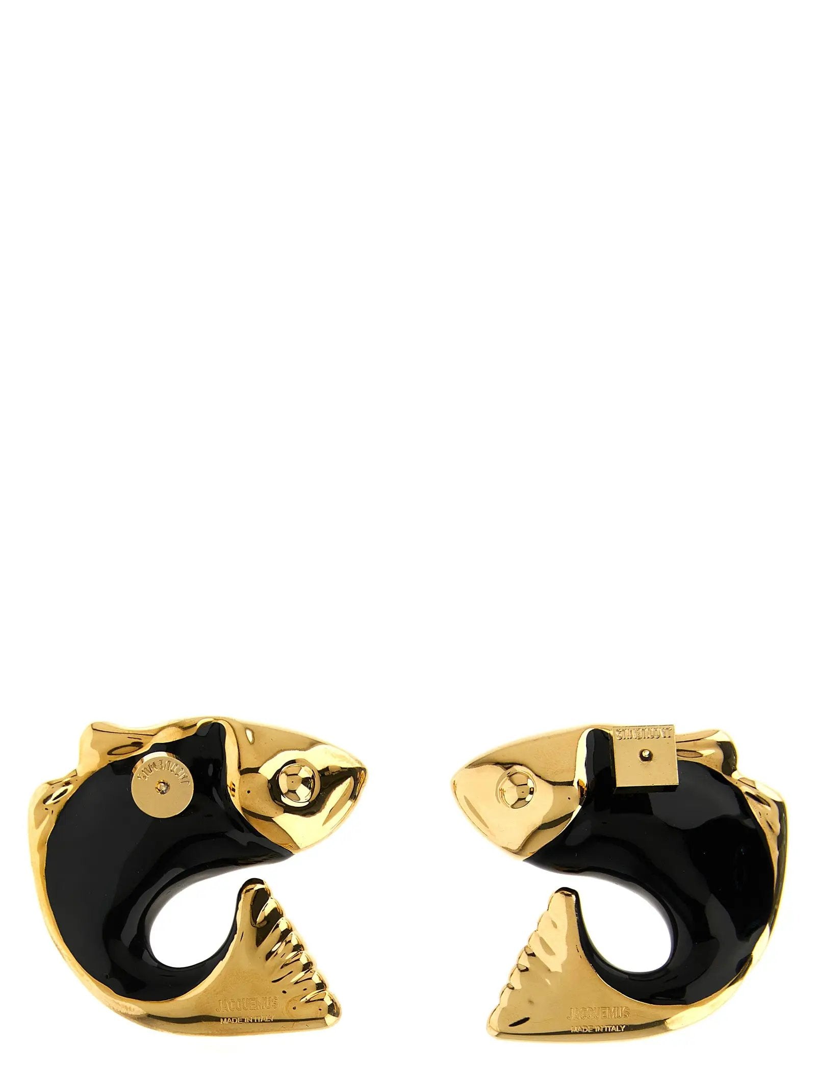 Jacquemus Black Copper Earrings