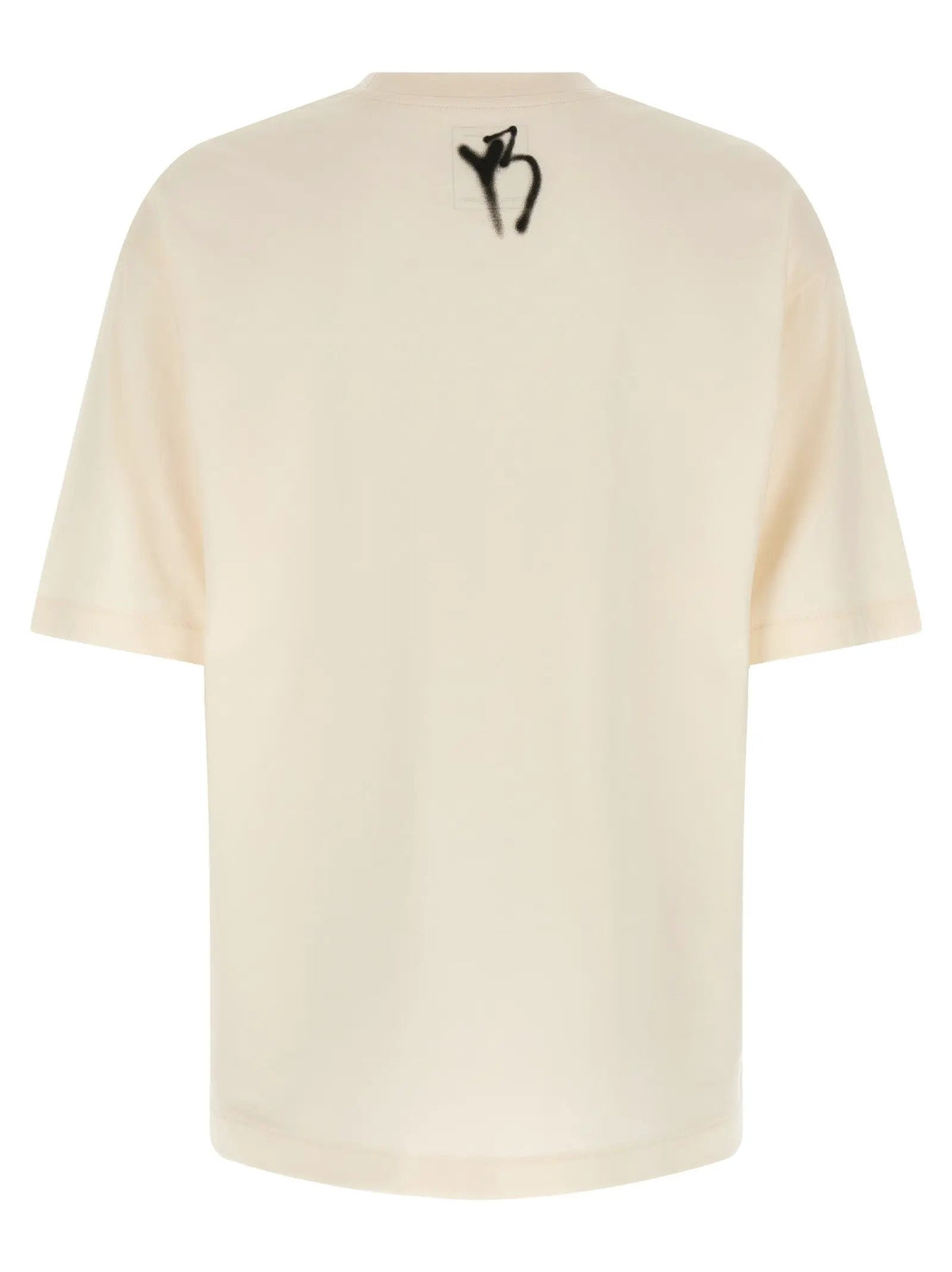Y-3 White Cotton T-Shirt