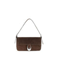 Staud Staud Brown Calf Leather Bos Taurus Shoulder Bag