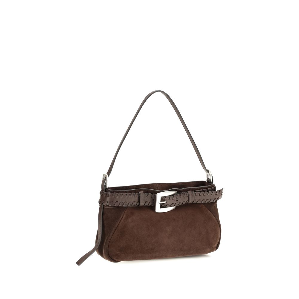 Staud Staud Brown Lamb Ovis Aries Aries Shoulder Bag