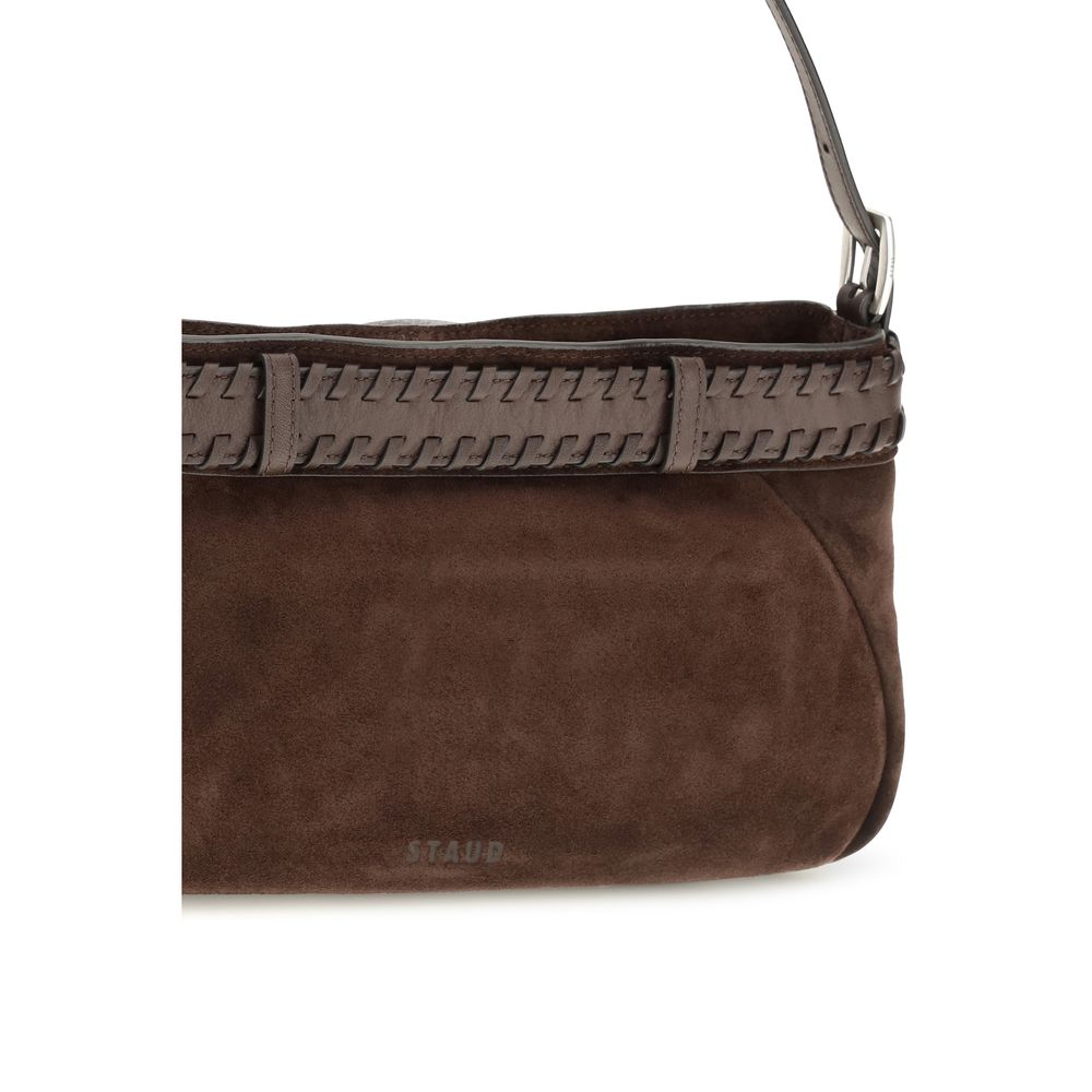 Staud Staud Brown Lamb Ovis Aries Aries Shoulder Bag