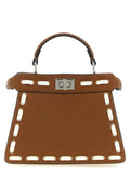 Fendi Brown Calfskin Handbag