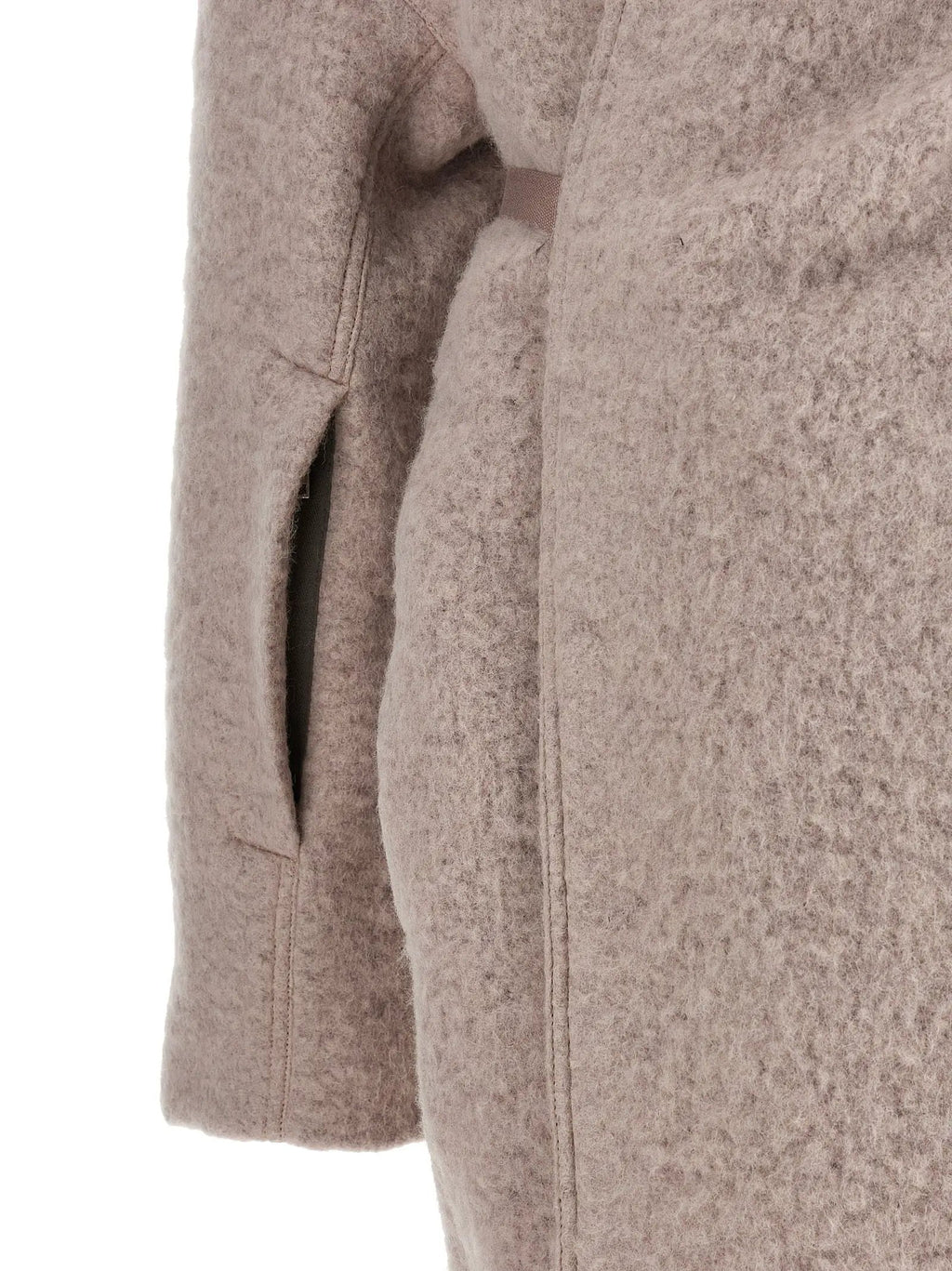 Rick Owens Multicolor Marabou Coat
