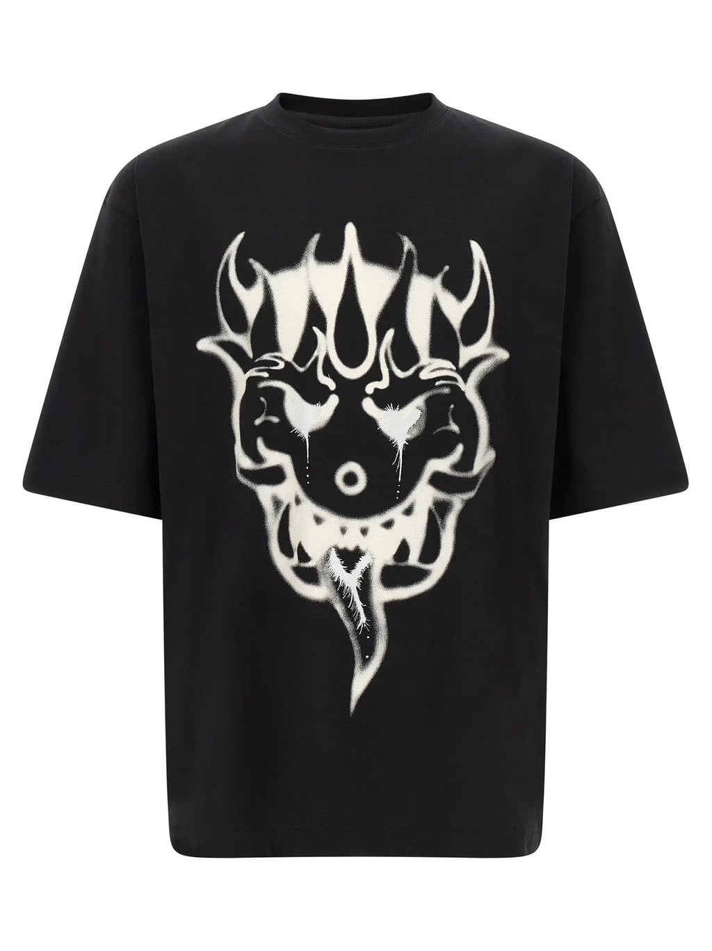 Y-3 Black Cotton T-Shirt
