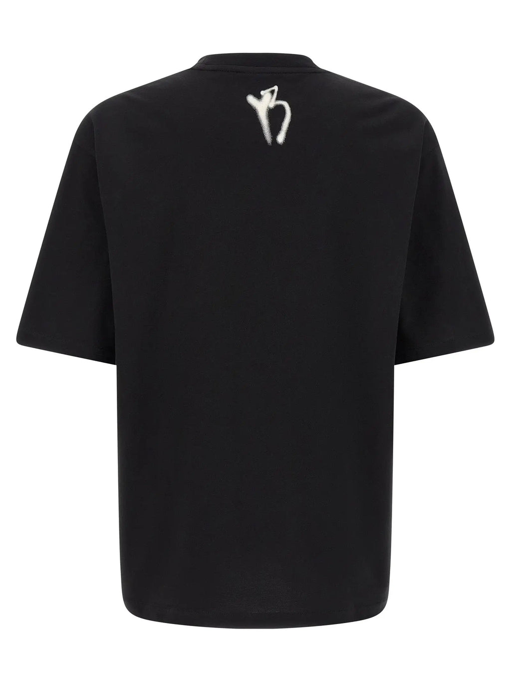 Y-3 Black Cotton T-Shirt