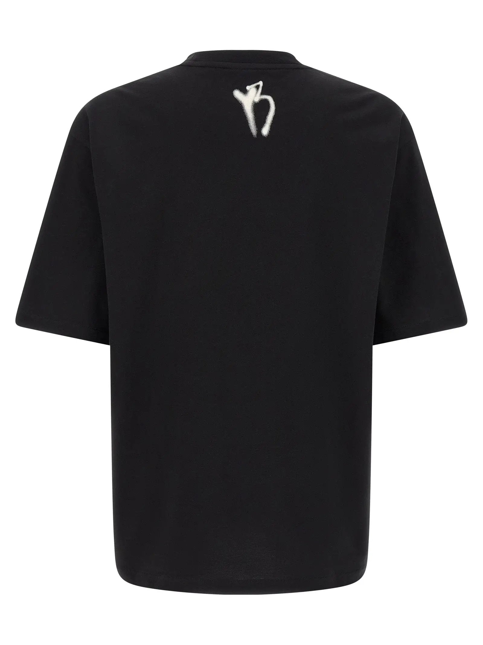 Y-3 Black Cotton T-Shirt