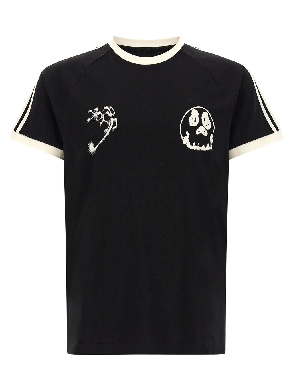 Y-3 Black Cotton T-Shirt