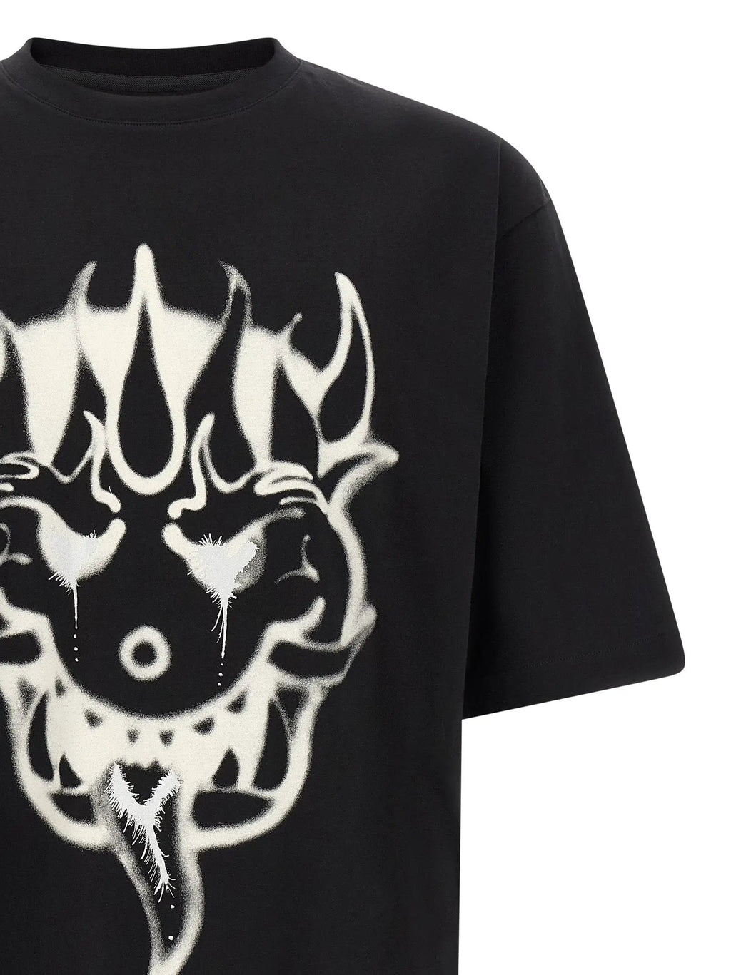 Y-3 Black Cotton T-Shirt