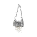Rabanne Rabanne Silver Stainless Steel Shoulder Bag