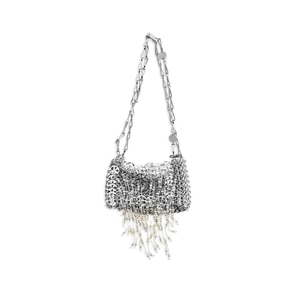 Rabanne Rabanne Silver Stainless Steel Shoulder Bag