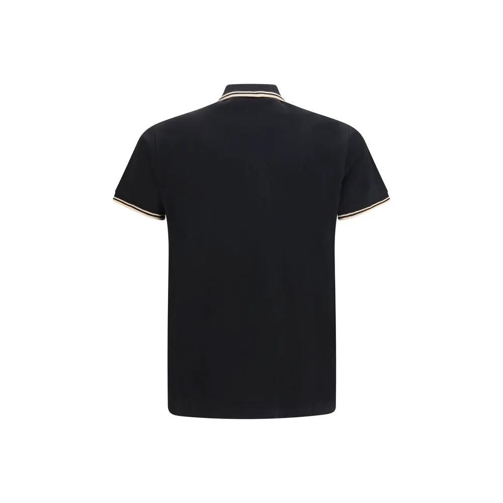 Vivienne Westwood Black Cotton Polo Shirt