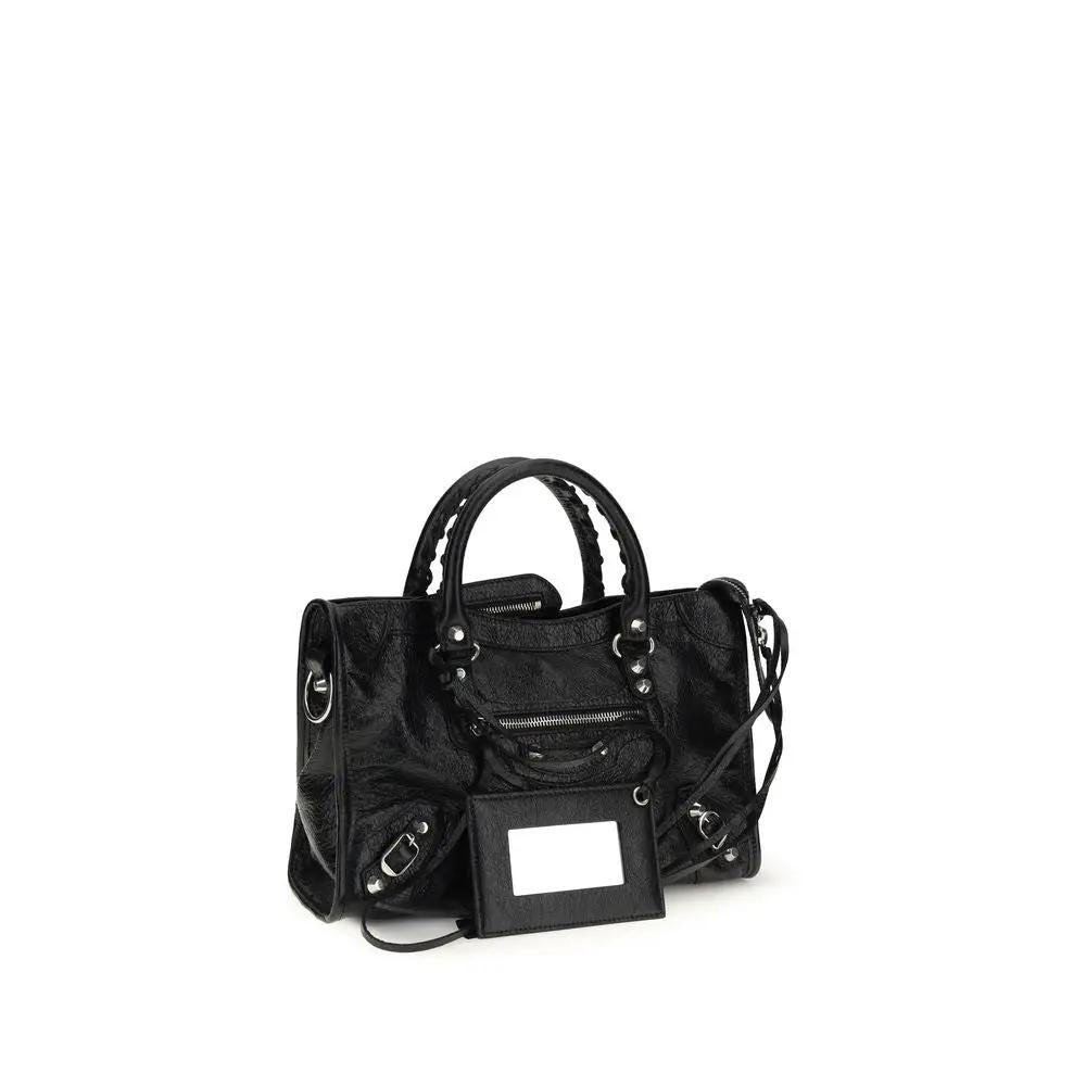Balenciaga Balenciaga Black Lamb Ovis Aries Aries Shoulder Bag