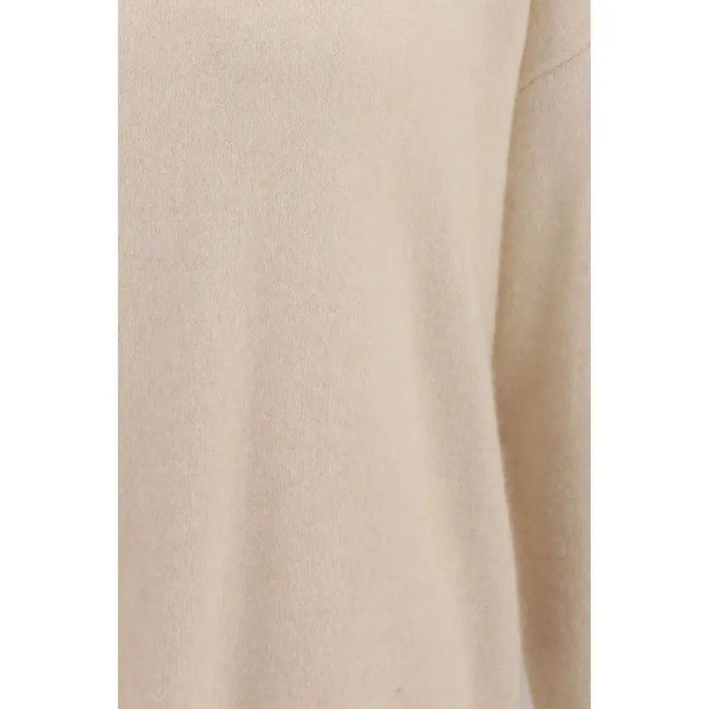 Laneus Beige Cashmere Sweatshirt