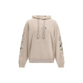Off-White Beige Cotton Sweatshirt