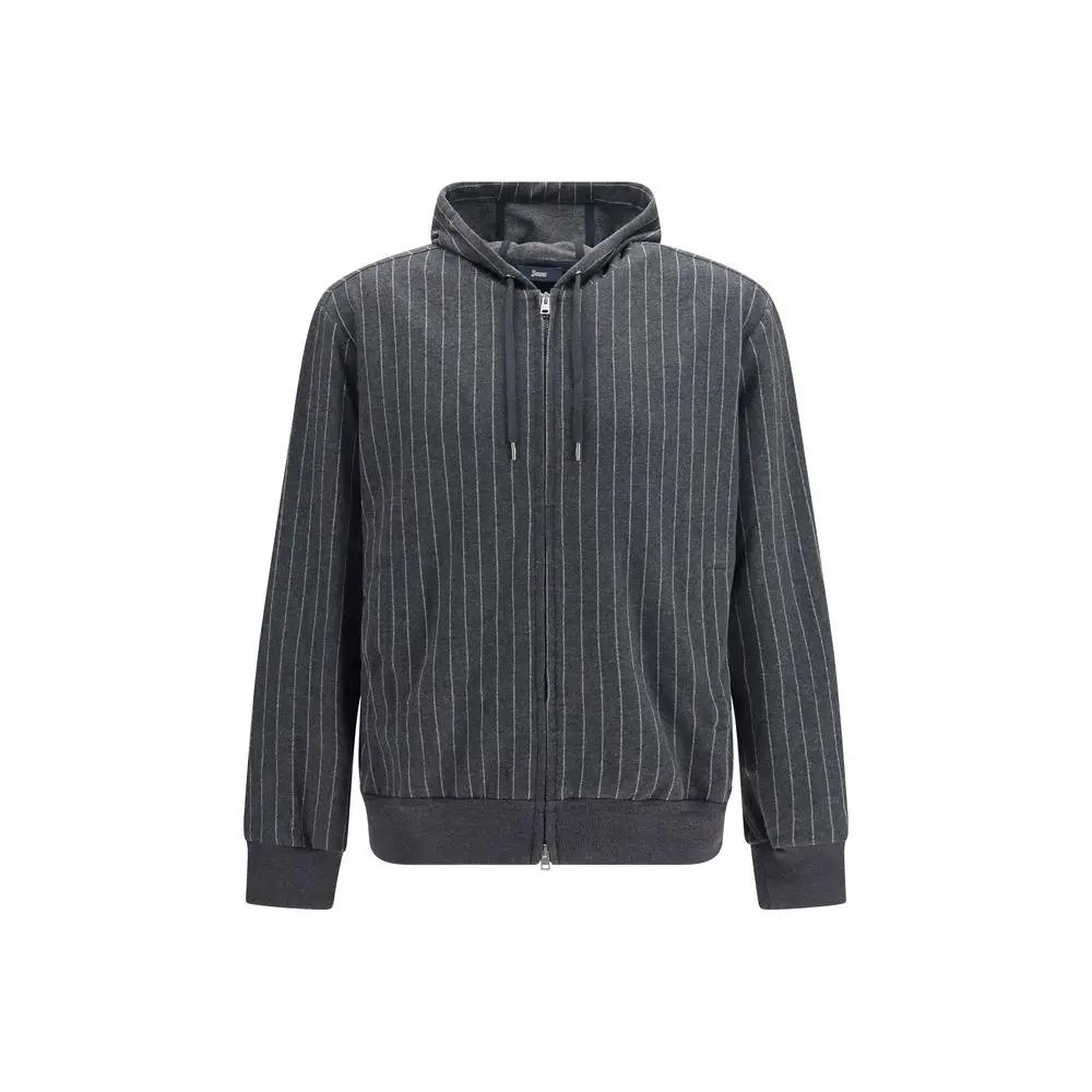 Herno Herno Gray Cotton Sweatshirt