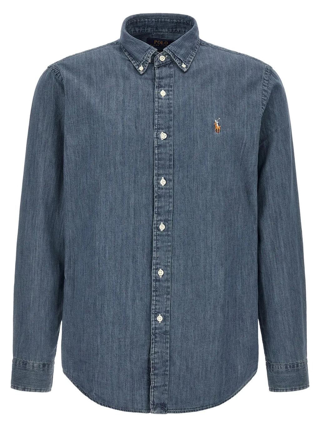 Polo Ralph Lauren Blue Cotton Blouse
