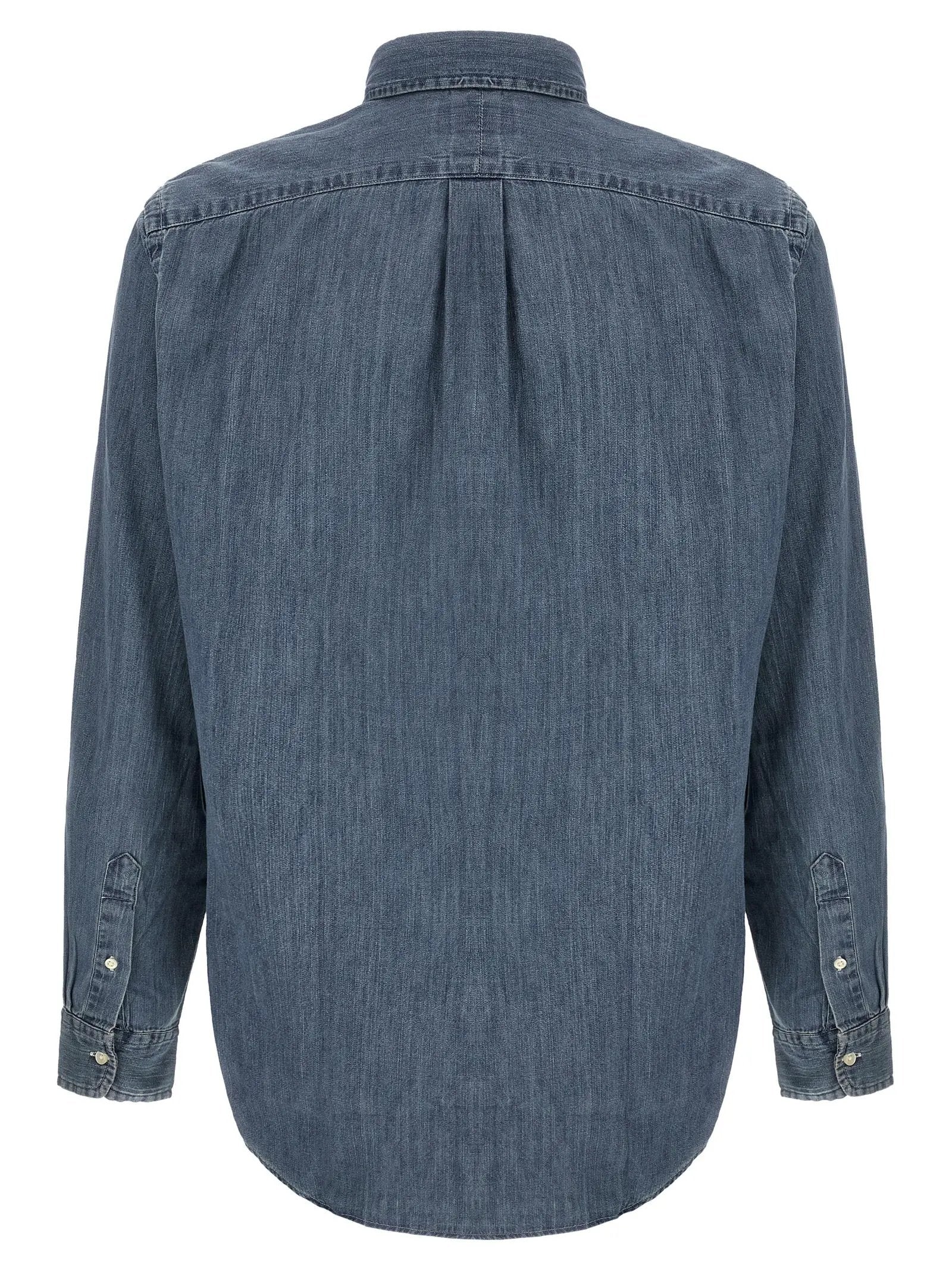 Polo Ralph Lauren Blue Cotton Blouse