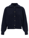 Polo Ralph Lauren Blue Wool Cardigan
