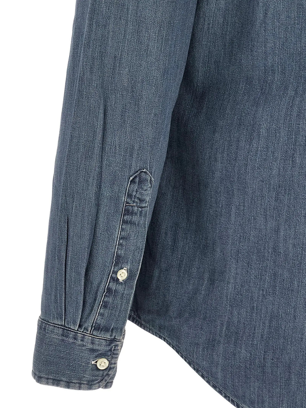 Polo Ralph Lauren Blue Cotton Blouse