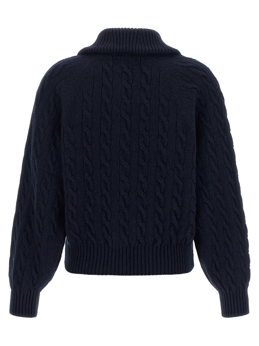 Polo Ralph Lauren Blue Wool Cardigan
