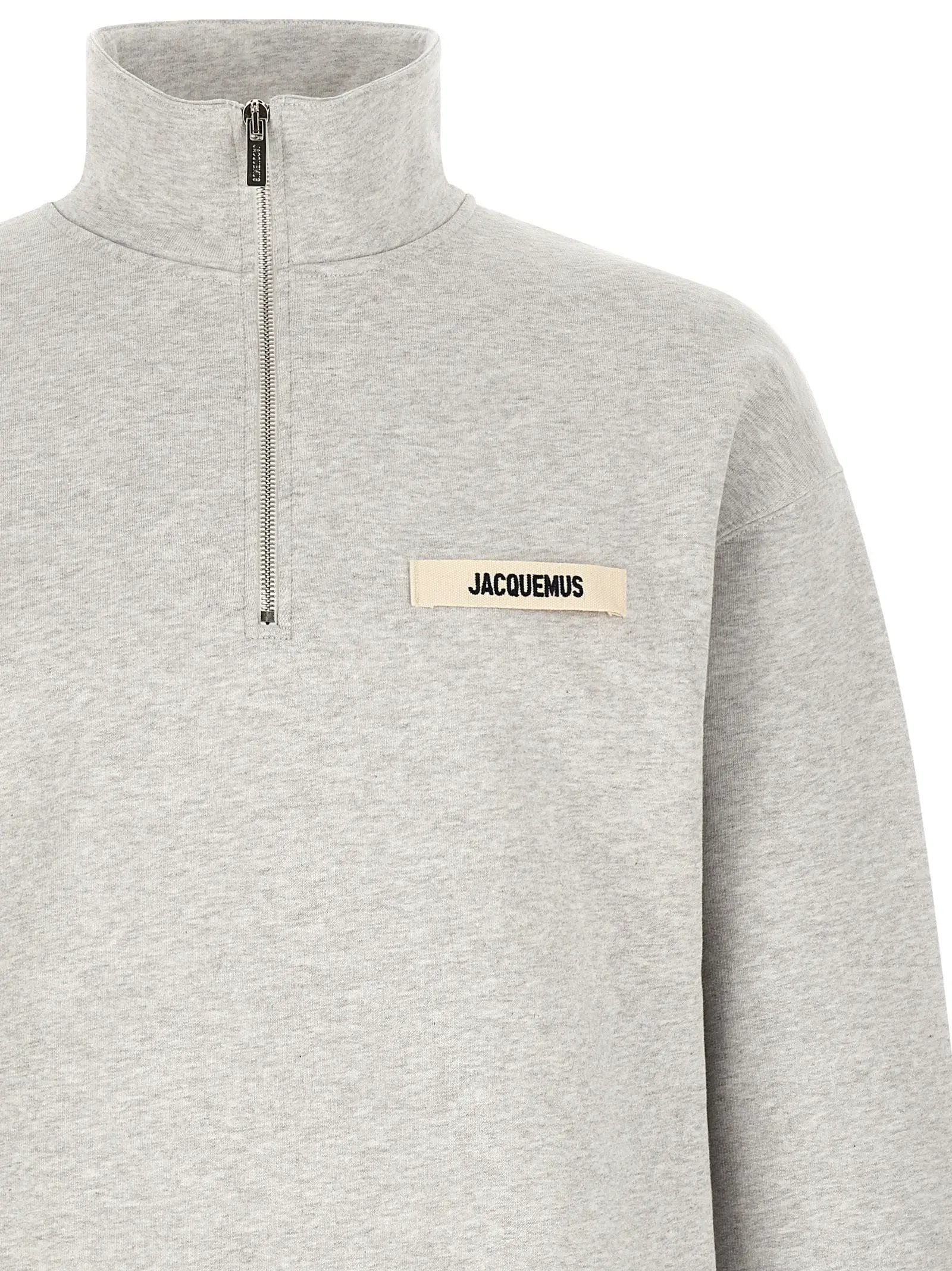 Jacquemus Jacquemus Gray Cotton Sweatshirt