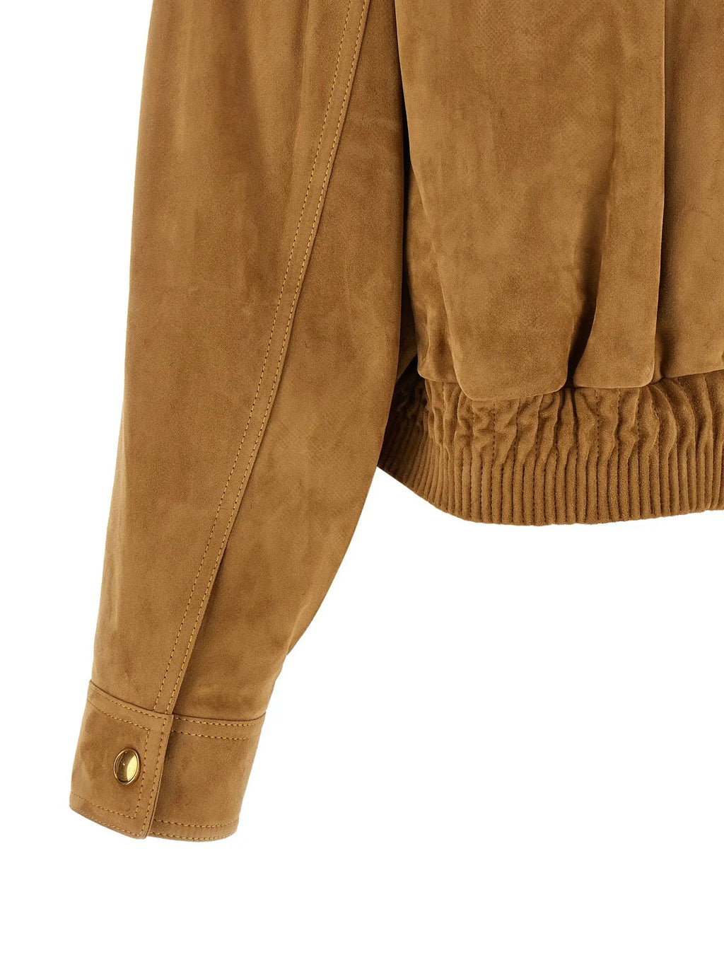 Versace Versace Brown Lamb Leather Leather Jacket