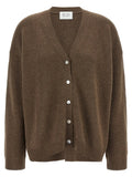 BE YOU BE YOU Brown Cashmere Cardigan