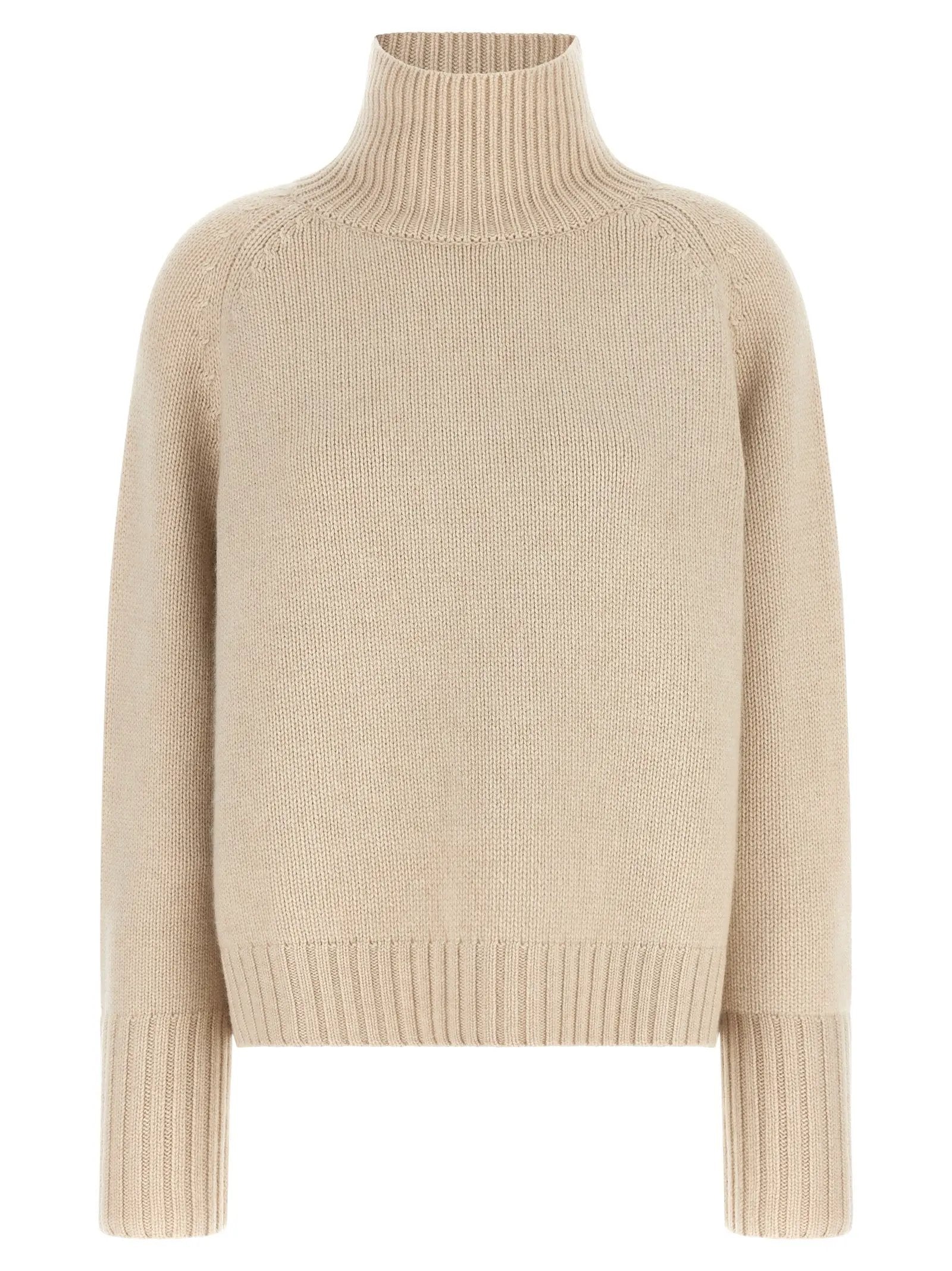 BE YOU BE YOU Beige Cashmere Cardigan