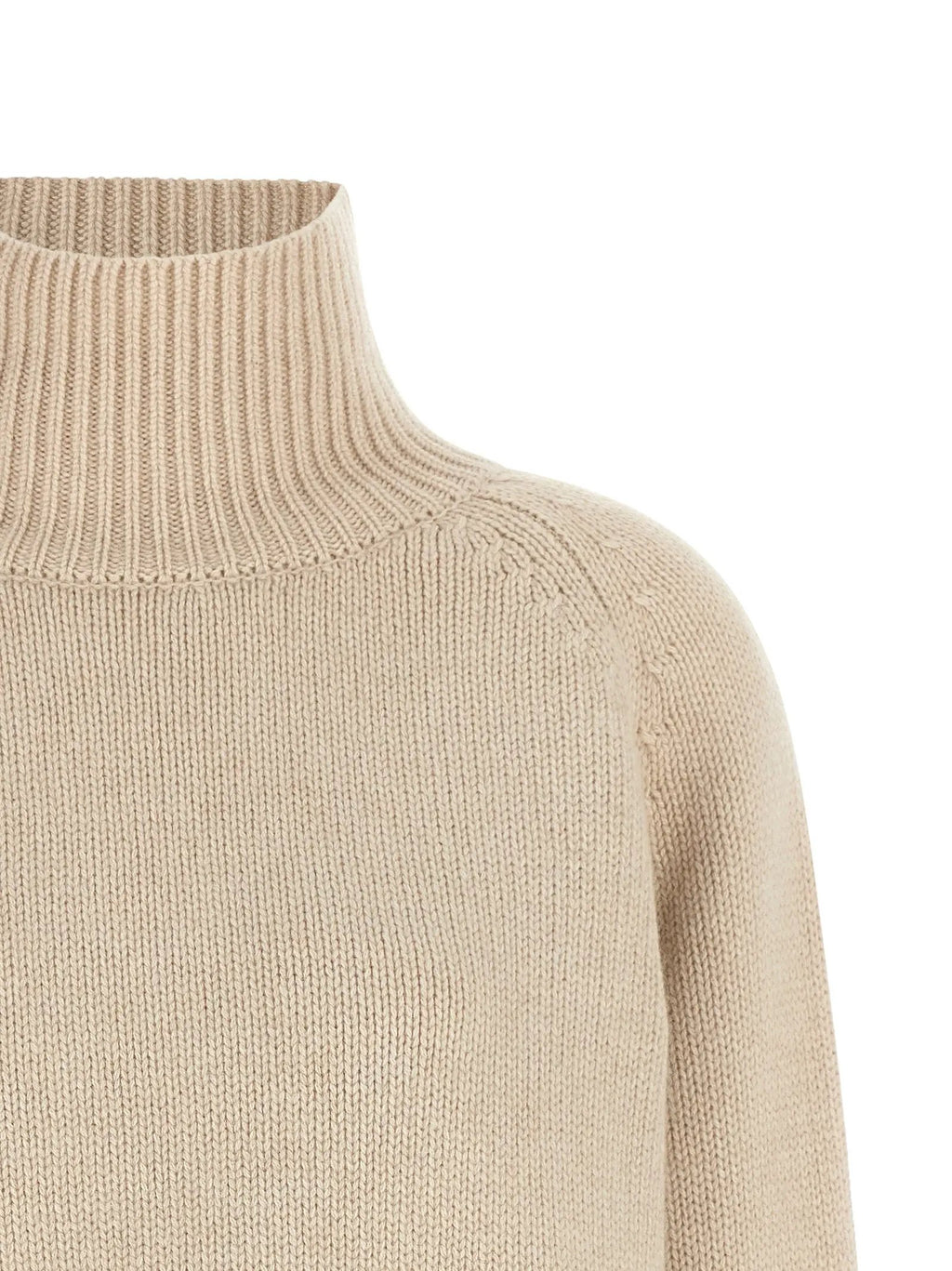 BE YOU BE YOU Beige Cashmere Cardigan