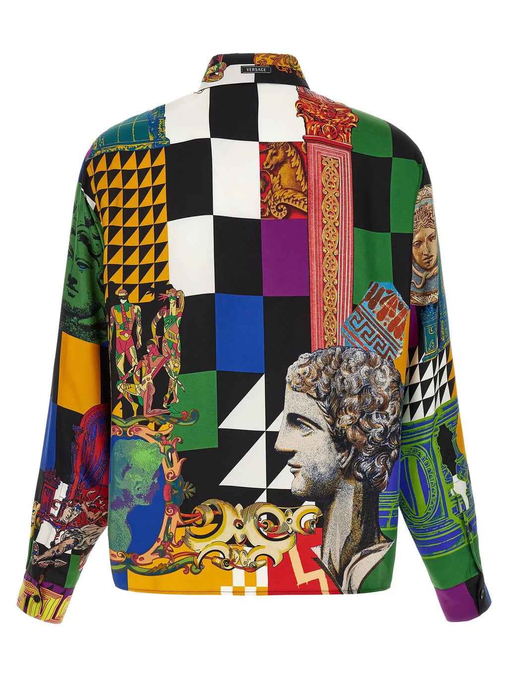 Versace Versace Multicolor Silk Blouse