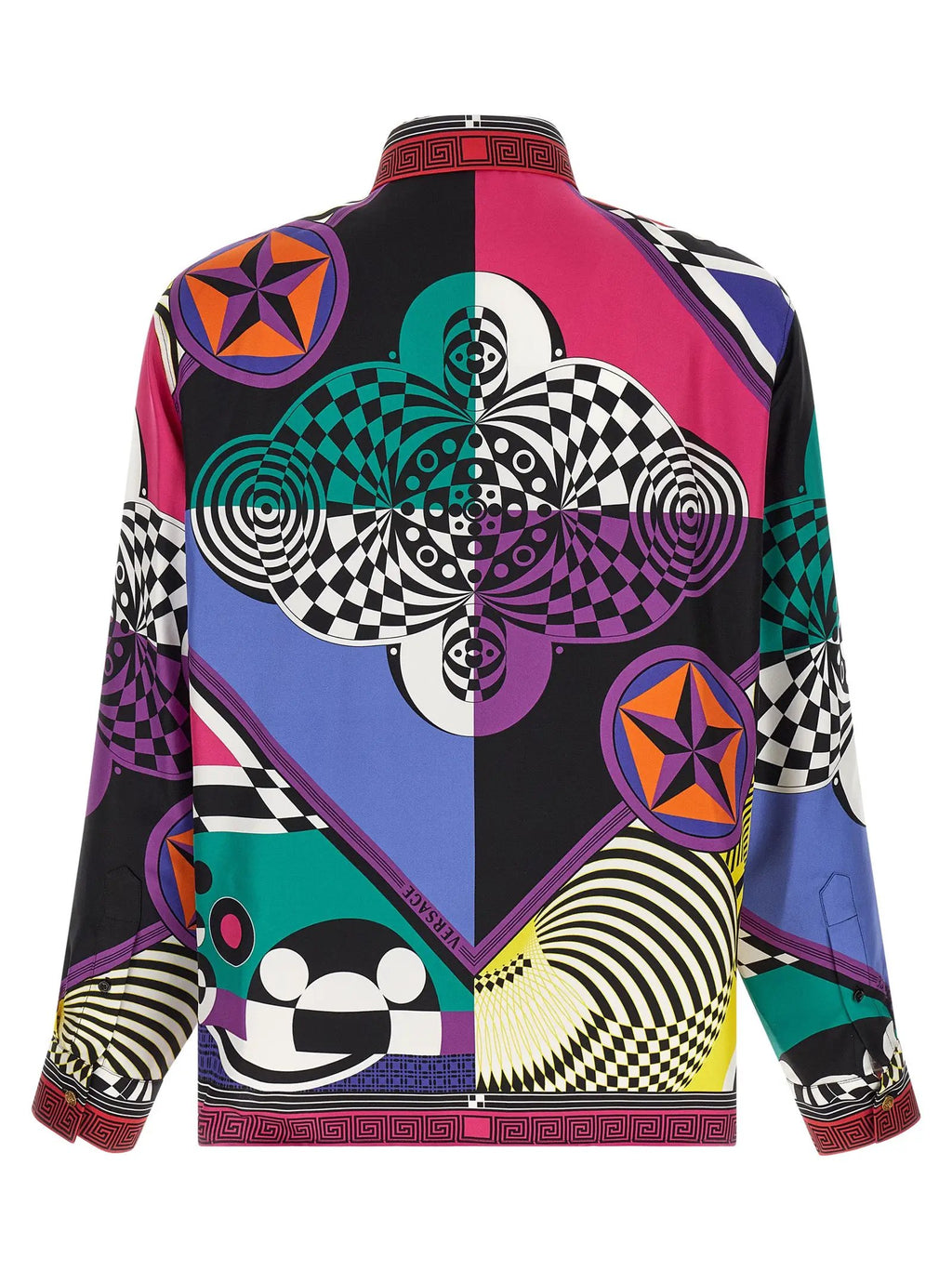 Versace Versace Multicolor Silk Blouse
