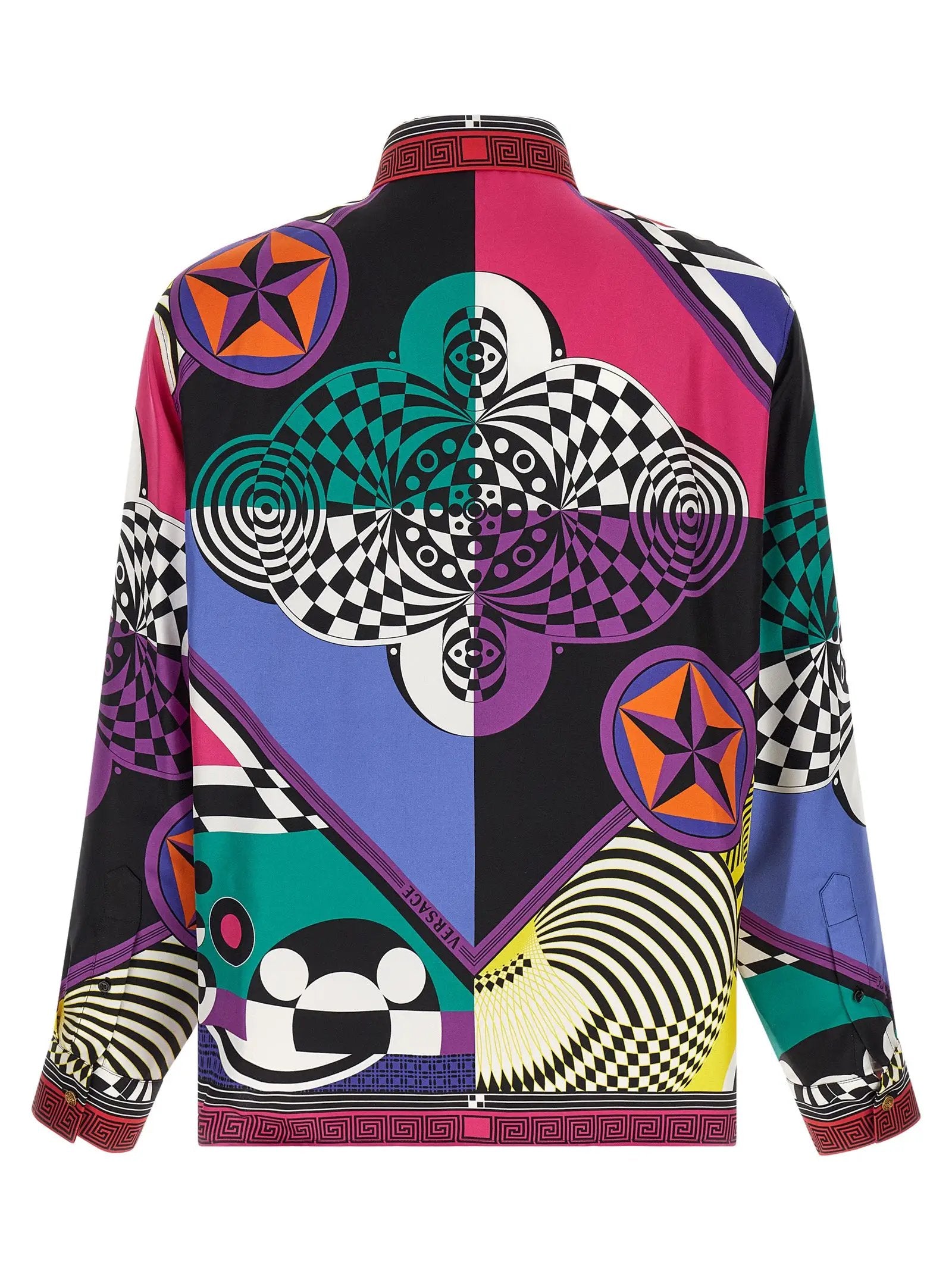 Versace Versace Multicolor Silk Blouse