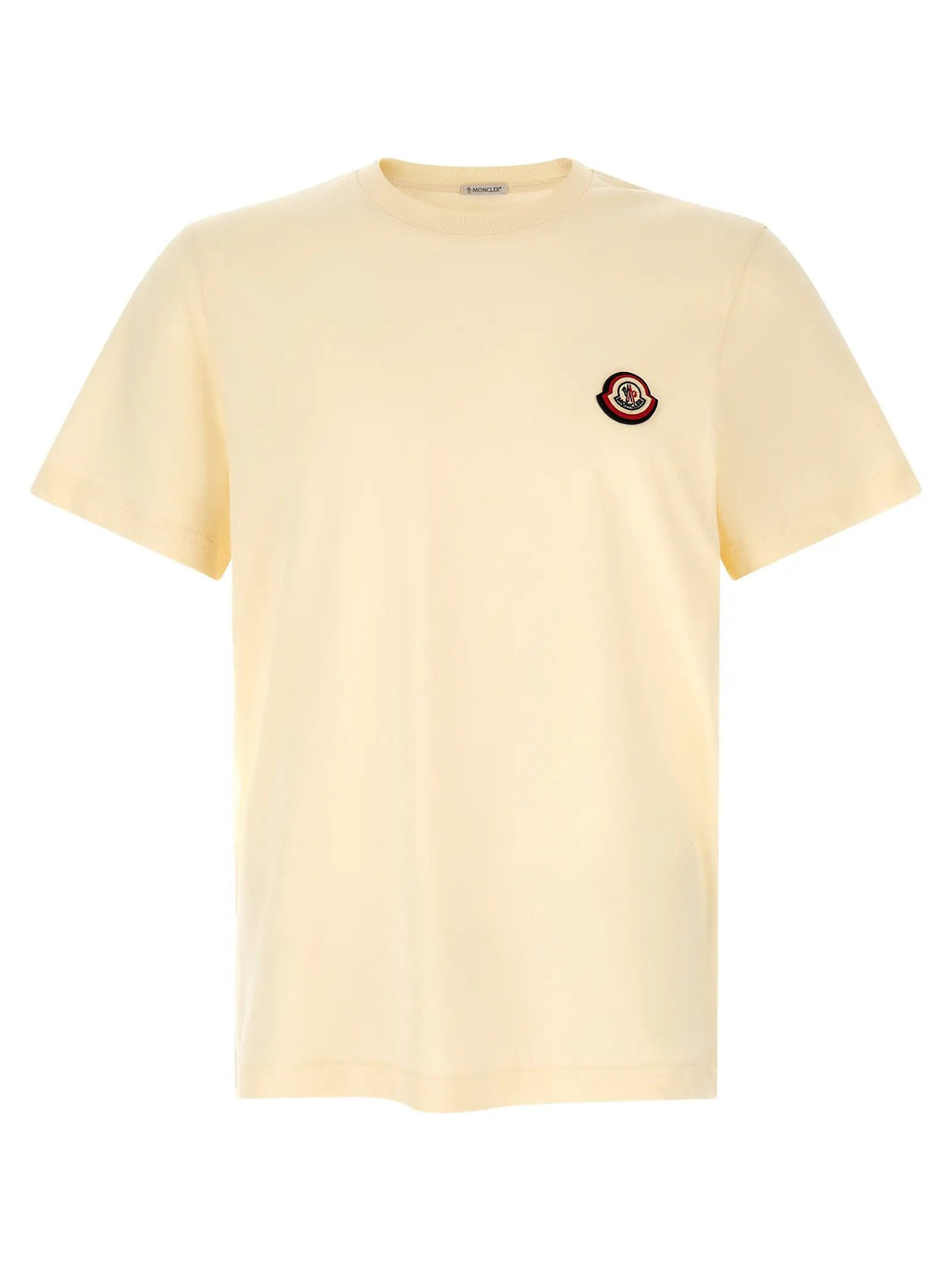 Moncler Moncler White Cotton T-Shirt